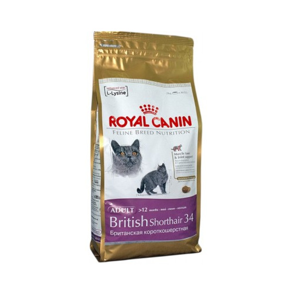  Корм ROYAL CANIN British Shorthair 34 400g 59136 для кошек
