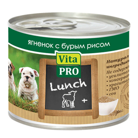  Корм VITA PRO Lunch 200g 60227 для собак