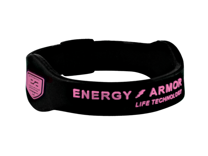  Браслет Energy-Armor L Black-Pink