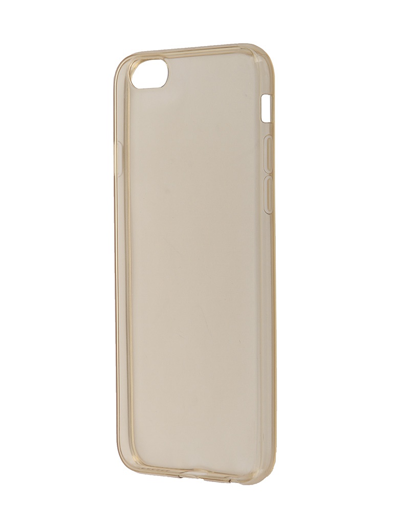  Аксессуар Чехол-накладка iPhone 6 / 6S BROSCO Gold IP6-TPU-GOLD