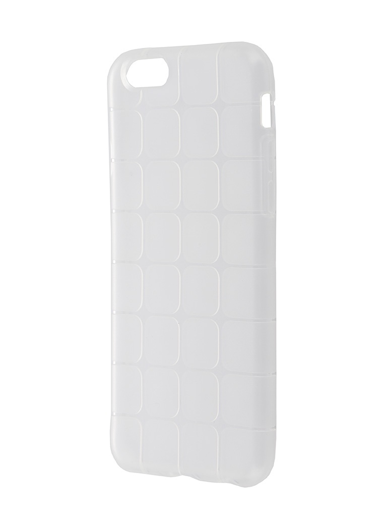  Аксессуар Чехол-накладка iPhone 6 / 6S BROSCO IP6-MESH-TPU-TRANSPARENT