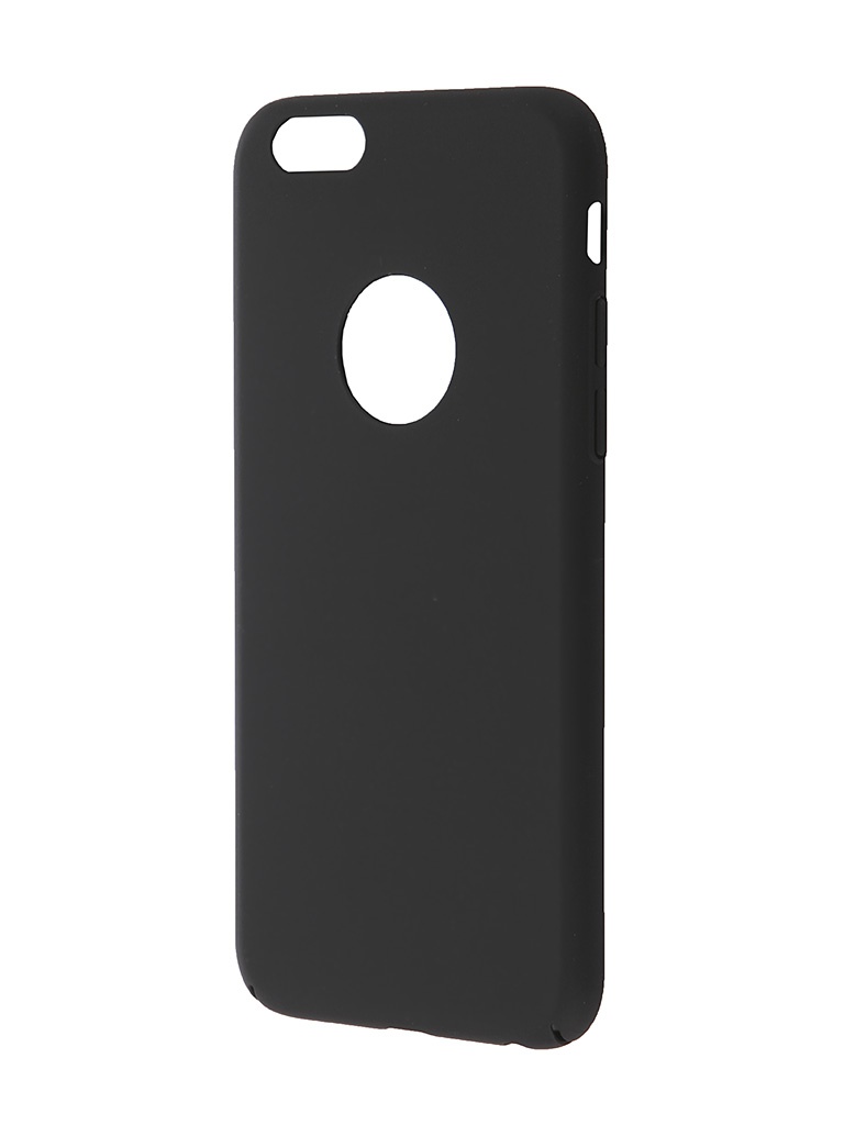  Аксессуар Чехол-накладка iPhone 6 BROSCO Softtouch Black IP6-SS-SOFTTOUCH-BLACK