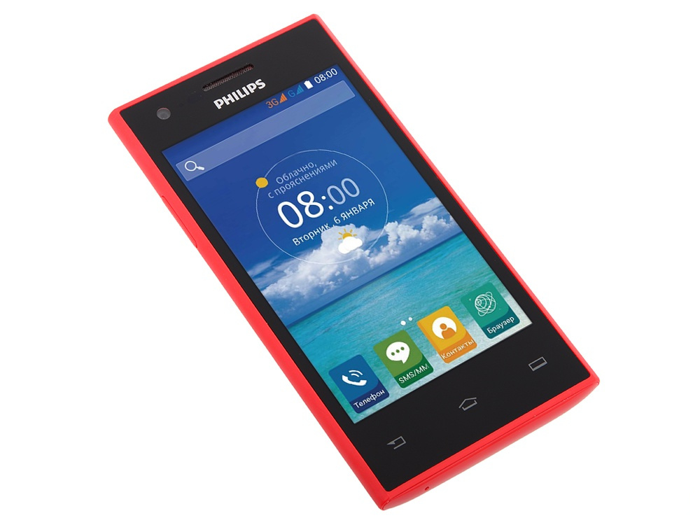 Philips S309 8Gb Red