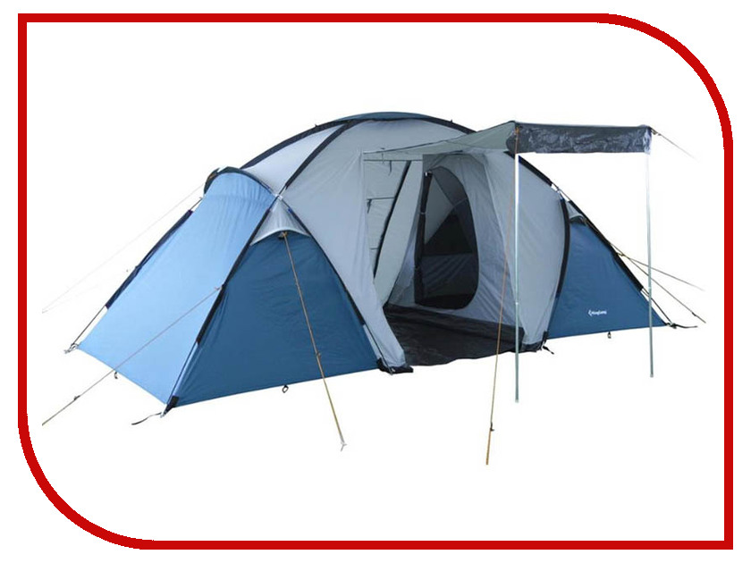 Палатка KingCamp Bari Fiber 6 Blue