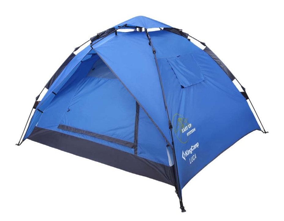  Палатка KingCamp Luca Fiber 2 Blue