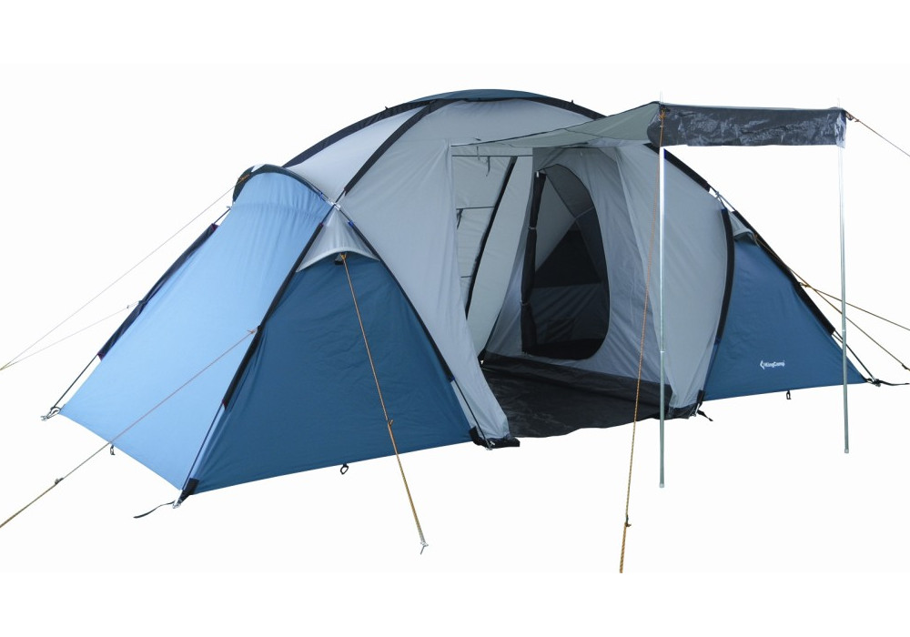  Палатка KingCamp Bari Fiber 4 Blue