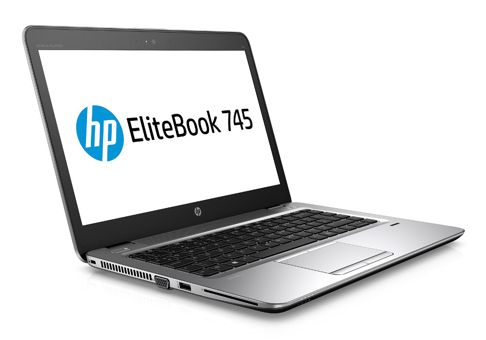 Hewlett-Packard Ноутбук HP EliteBook 745 G3 P4T40EA (AMD A10-8700B 1.8 GHz/8192Mb/256Gb SSD/No ODD/AMD Radeon R6/Wi-Fi/Cam/14.0/1920x1080/Windows 7 64-bit)