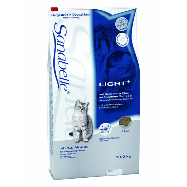  Корм Bosch Tiernahrung GmbH&Co Sanabelle Light 10kg 10836 для кошек