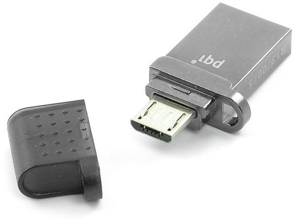 PQI 16Gb - PQI Connect 201 U837 USB 2.0/MicroUSB PQI-U837-16GB