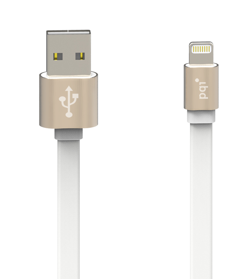 PQI Аксессуар PQI USB to Lightning 100cm for iPhone/iPad/iPod Gold 6ZC190701R003A