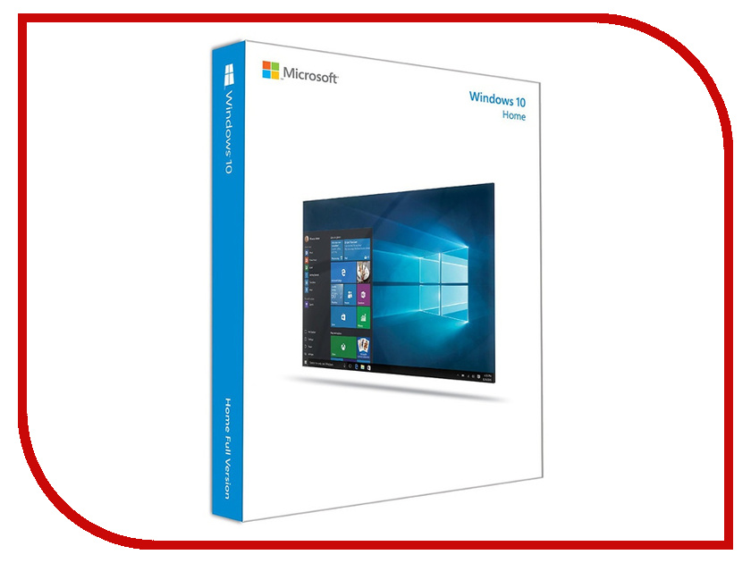   Microsoft Windows 10 Home Rus Only KW9-00253