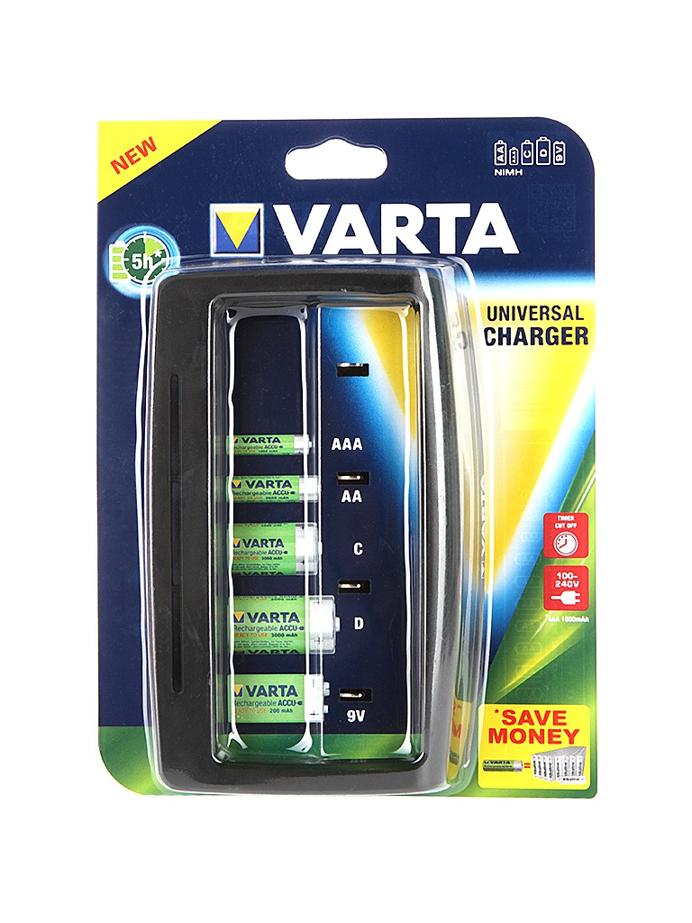 Varta Зарядное устройство Varta Universal Charger 57648101401