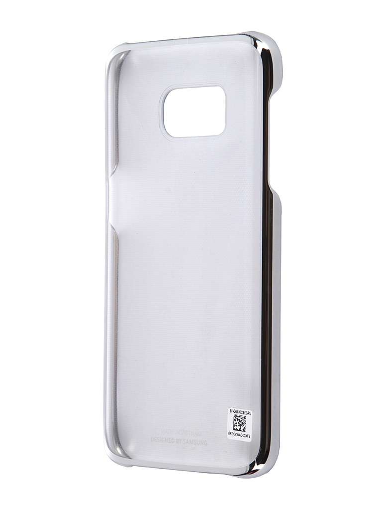 Samsung Аксессуар Чехол Samsung Galaxy S7 Clear Cover Silver EF-QG930CSEGRU