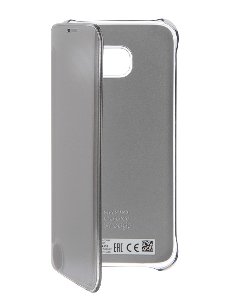 Samsung Аксессуар Чехол Samsung Galaxy S7 Edge Clear View Cover Silver EF-ZG935CSEGRU