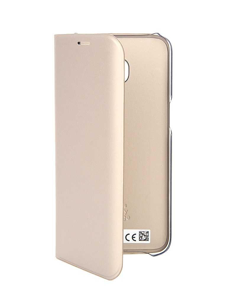 Samsung Аксессуар Чехол Samsung Galaxy S7 Edge Flip Wallet Gold EF-WG935PFEGRU