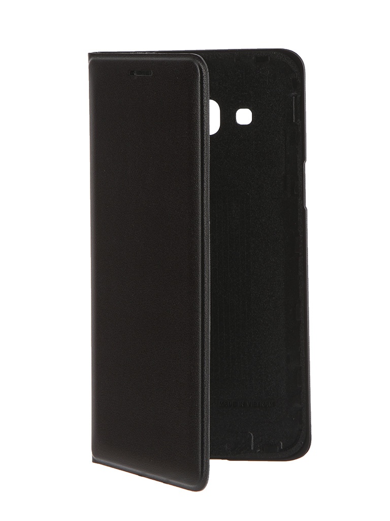 Samsung Аксессуар Чехол Samsung Galaxy J3 2016 Flip Wallet Black EF-WJ320PBEGRU