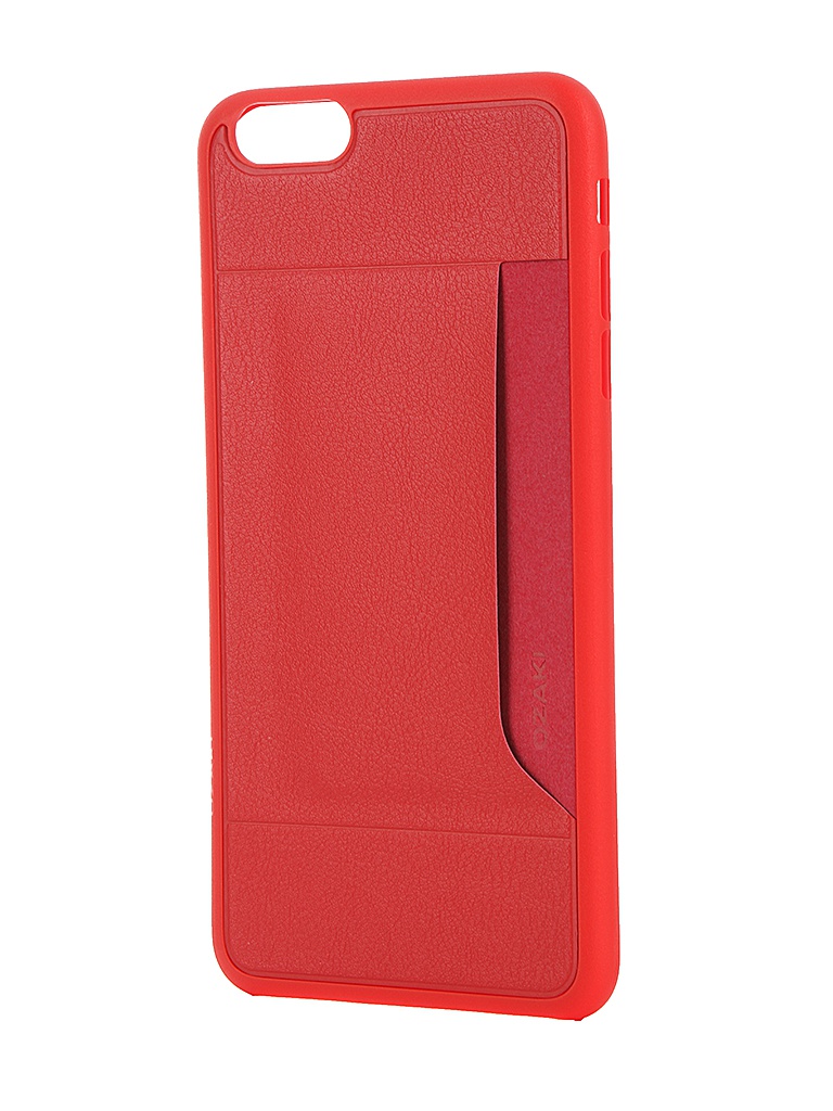 Ozaki Аксессуар Чехол Ozaki 0.4 + Pocket для APPLE iPhone 6 Plus / 6S Plus OC597RD Red