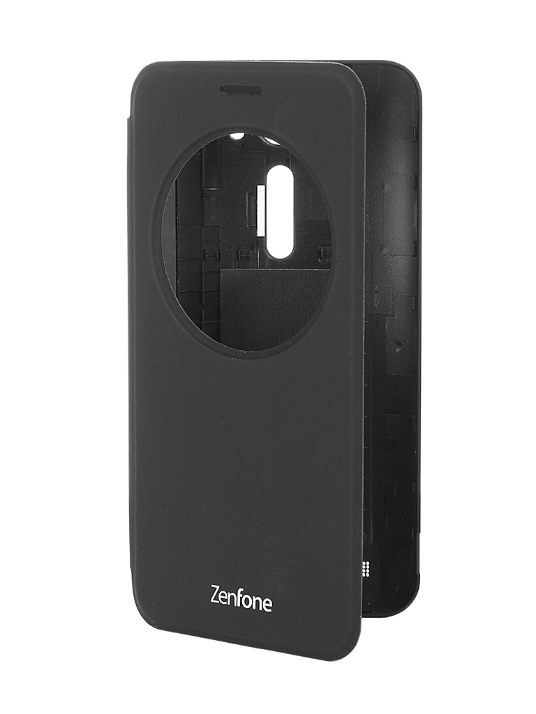 Asus Аксессуар Чехол ASUS ZenFone 2 ZE500KL/ZE500KG View Flip Cover Black 90AC00G0-BCV001