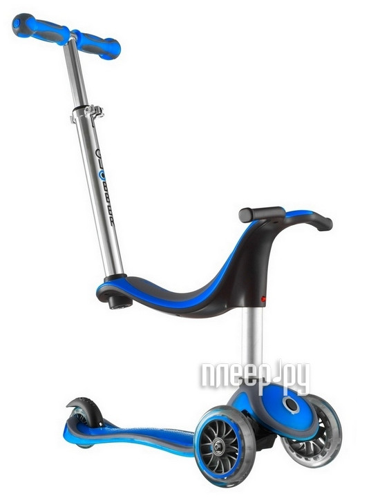  Самокат Y-SCOO RT Globber My free Seat 4 in 1 Blue