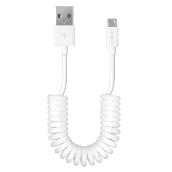 Deppa Аксессуар Deppa USB-microUSB 1.5m White 72122