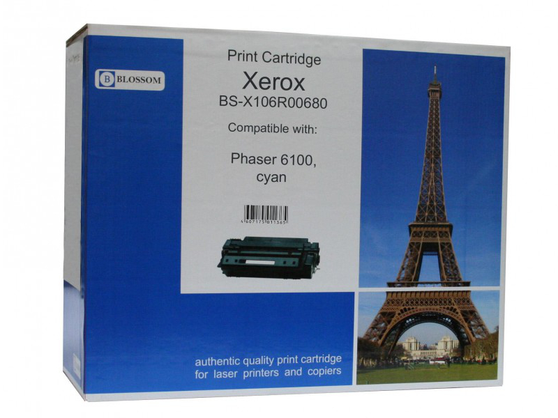  Картридж Blossom BS-X106R00680 для Xerox Phaser 6100 Cyan