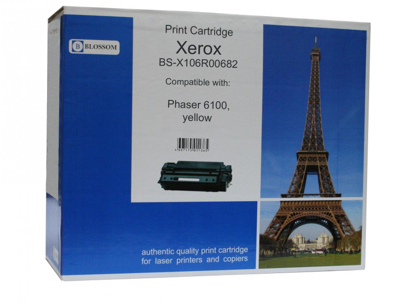  Картридж Blossom BS-X106R00682 для Xerox Phaser 6100 Yellow
