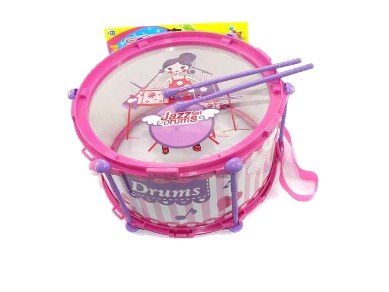  Детский музыкальный инструмент Shantou Gepai Барабан JD388B Pink
