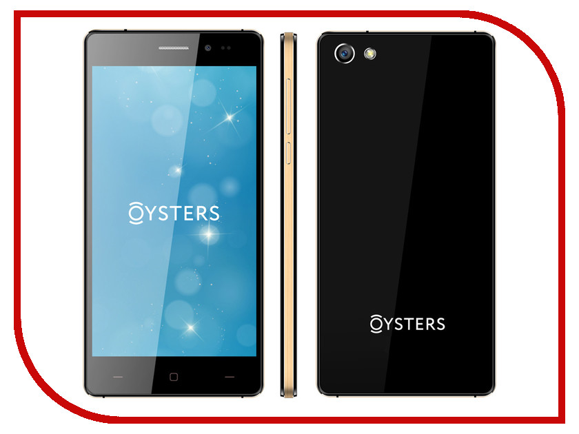 Сотовый телефон Oysters Pacific VS Black-Gold