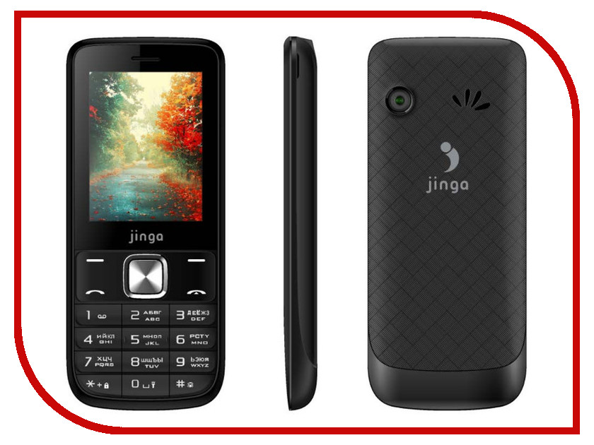 все цены на Сотовый телефон Jinga Simple F315 Black онлайн