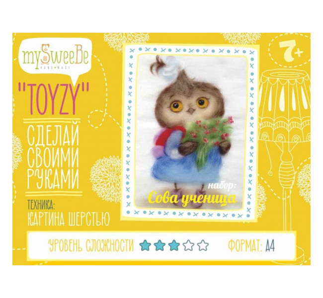  Набор mySweeBe TOYZY Сова ученица TZ-P035