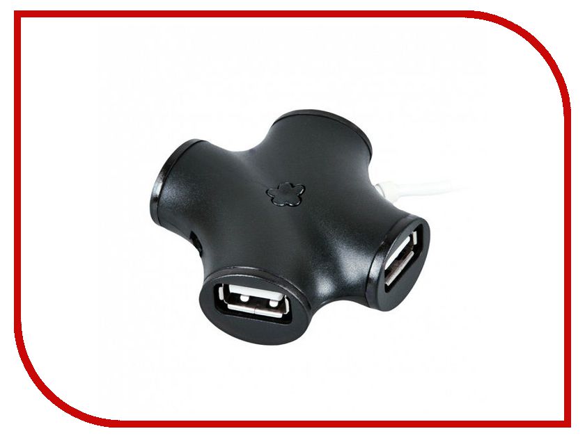  USB CBR Universal CH100 / Alwise SY-H013 22449 USB 4-ports Black