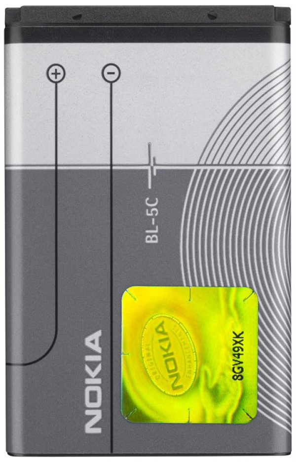 Nokia Аксессуар Аккумулятор Nokia BL-5C 1020 mAh