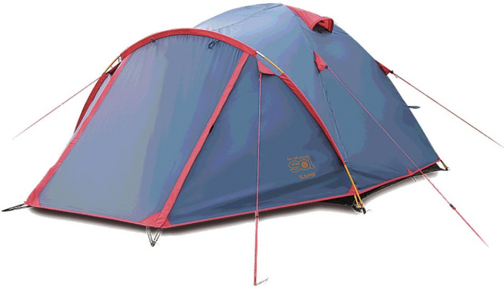  Палатка Sol Camp 4 Blue SLT-022.06
