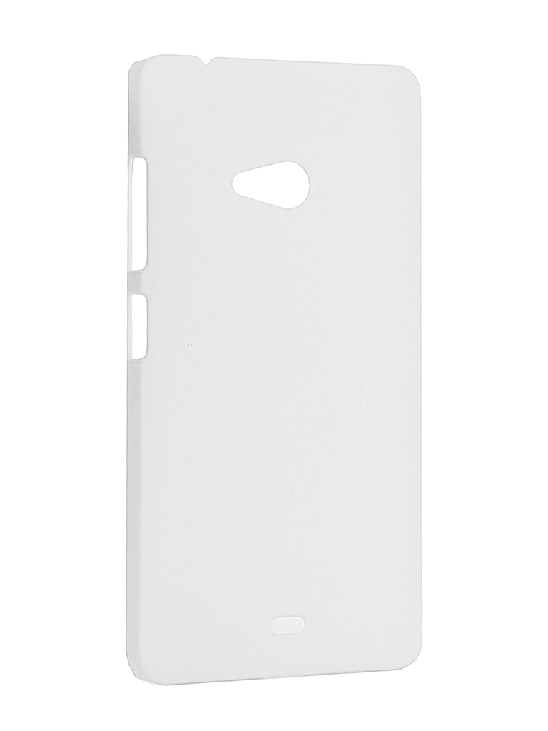  Аксессуар Чехол Microsoft Lumia 540 SkinBox 4People White T-S-ML540-002 + защитная пленка