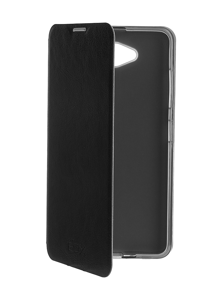  Аксессуар Чехол Microsoft Lumia 650 SkinBox Lux Black T-S-ML650-003