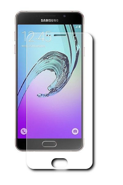  Аксессуар Защитное стекло Samsung Galaxy A7 2016 SkinBox 0.3mm 2.5D глянцевое SP-219