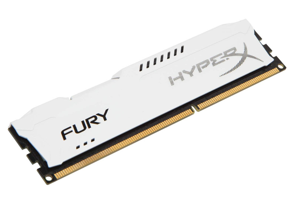 Kingston HyperX Fury White Series PC3-10600 DIMM DDR3 1333MHz CL9 - 8Gb HX313C9FW/8