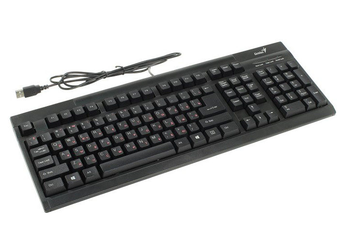 Genius Клавиатура Genius Keyboard KB-125 Black USB