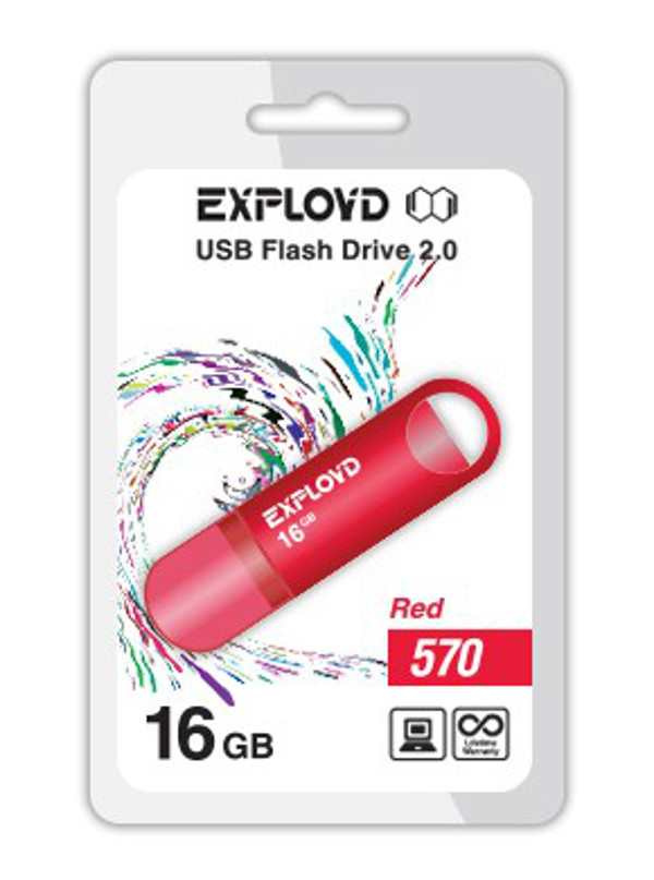  16Gb - Exployd 570 EX-16GB-570-Red