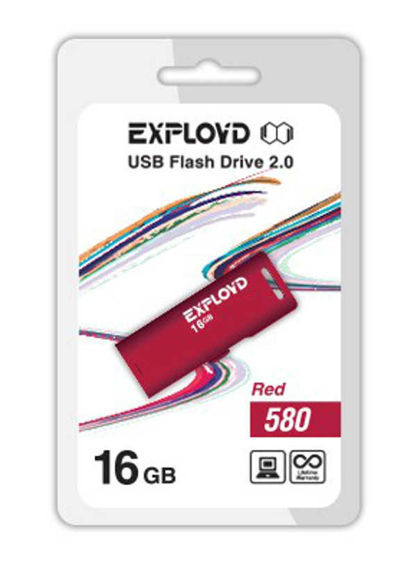  16Gb - Exployd 580 EX-16GB-580-Red