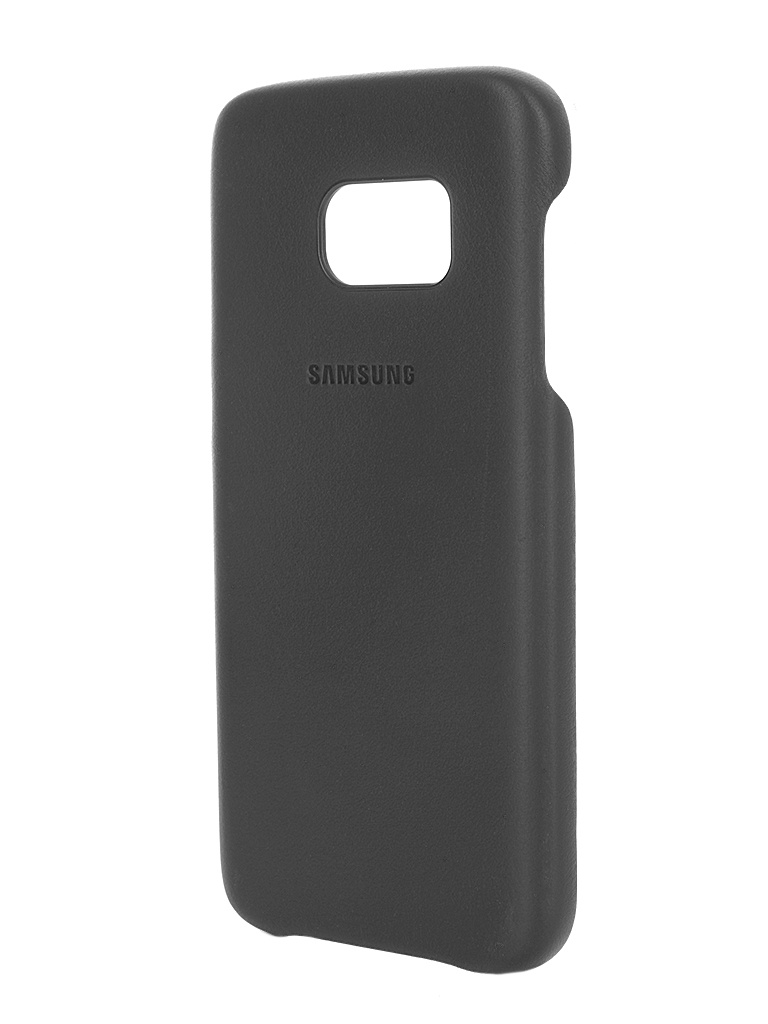 Samsung Аксессуар Чехол Samsung Galaxy S7 Leather Cover Black EF-VG930LBEGRU