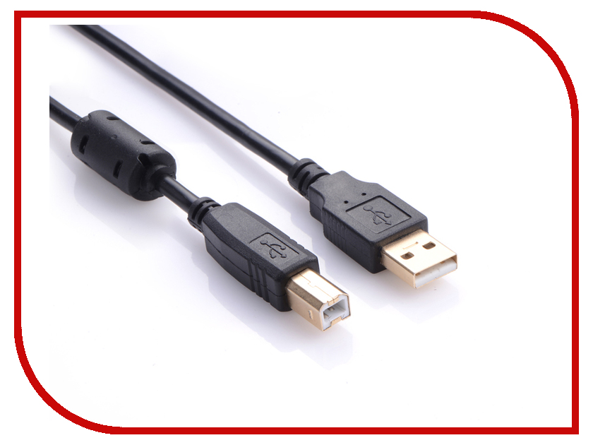  Greenconnect Premium USB 2.0 AM-BM Black GCR-UPC3M-BD2S-3.0m
