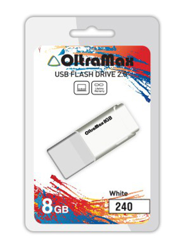 Oltramax 8Gb - OltraMax 240 OM-8GB-240-White