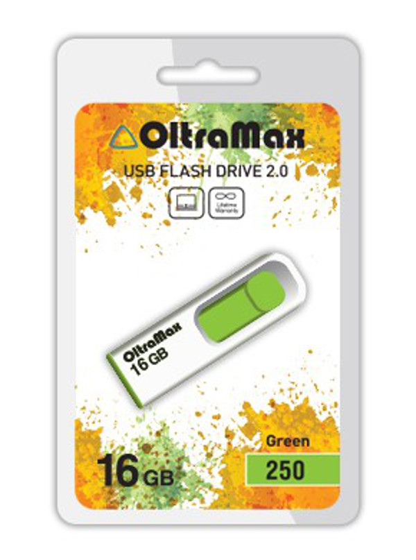 Oltramax 16Gb - OltraMax 250 OM-16GB-250-Green