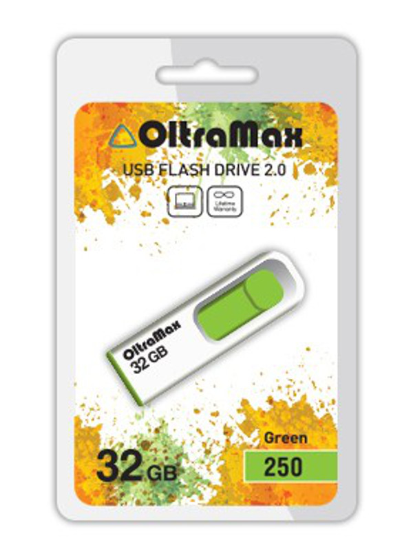 Oltramax 32Gb - OltraMax 250 OM-32GB-250-Green