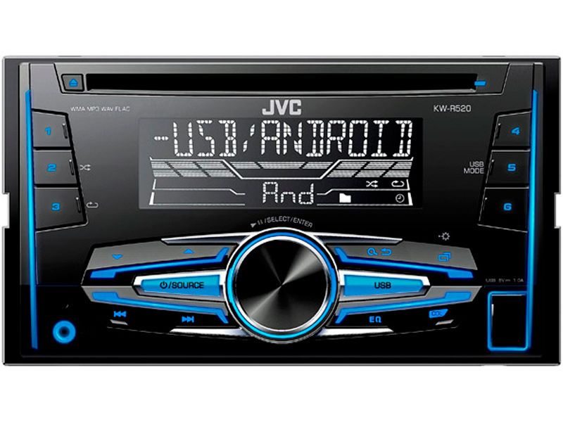 JVC Автомагнитола JVC KW-R520