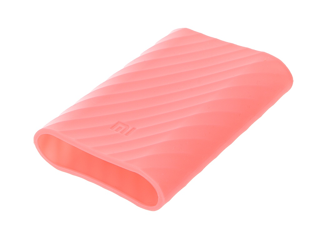  Аксессуар Чехол Xiaomi Silicone Case for Power Bank 10000 Pink