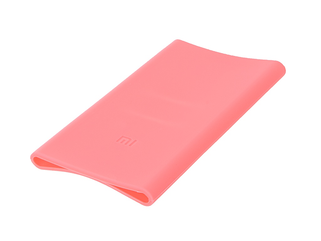 Чехол Xiaomi Silicone Case for Power Bank 5000 Pink