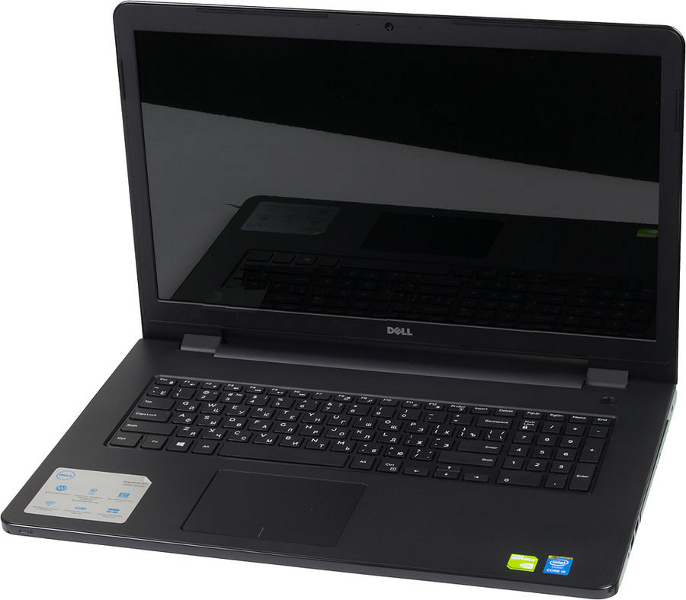 Dell Ноутбук Dell Inspiron 5758 5758-6465 (Intel Core i3-5005U 2.0 GHz/4096Mb/1000Gb/DVD-RW/nVidia GeForce 920M 2048Mb/Wi-Fi/Cam/17.3/1600x900/Windows 8.1 64-bit) 329178