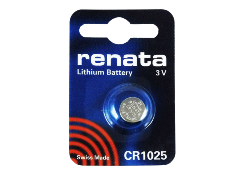  Батарейка CR1025 - Renata (1 штука)